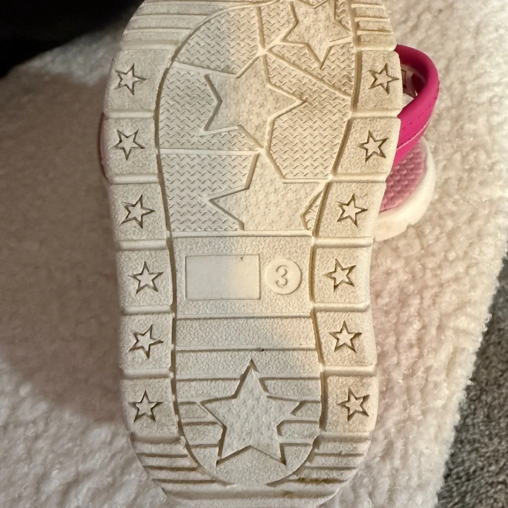 Carter's Pink Sandals with Velcro Closure - Picture 6 of 6
